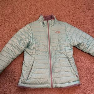 North Face reversible kids Puffer jacket